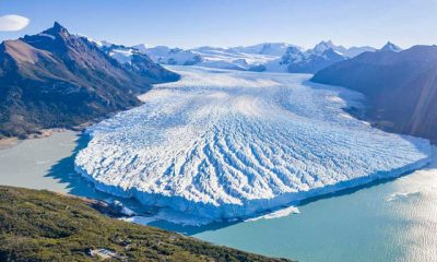 El retroceso de los glaciares como el Perito Moreno es un claro indicador de los efectos del cambio climático.