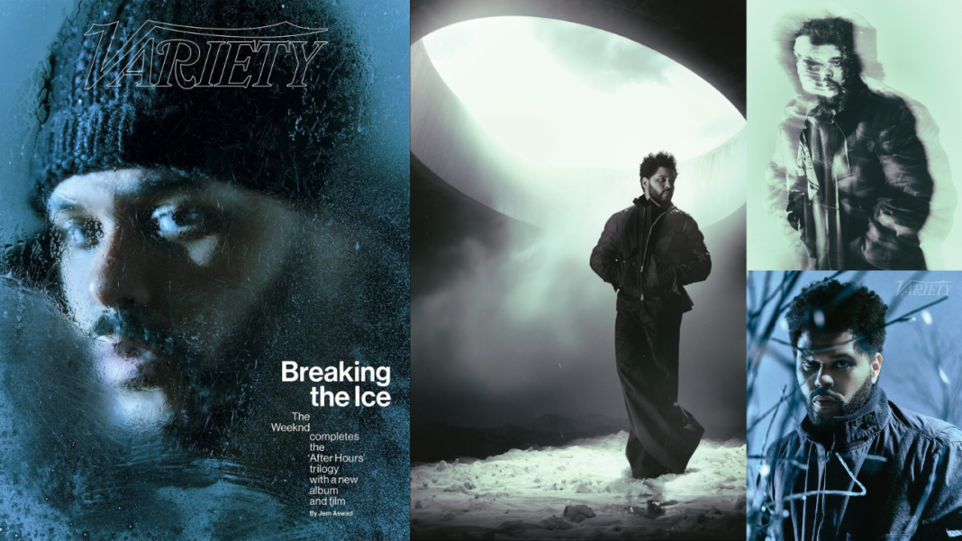 The Weeknd brilla en la portada de Variety