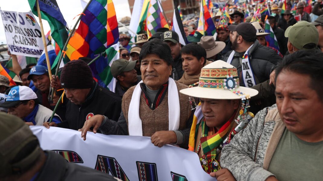 Seguidores de Evo Morales dan ultimátum al Gobierno de Arce