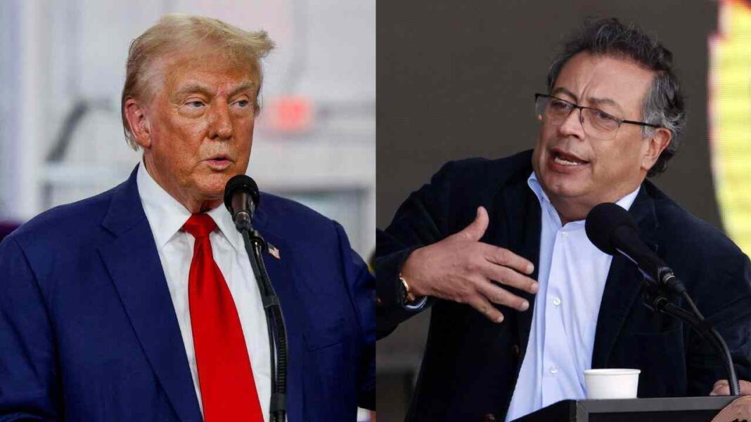 Trump destaca con Colombia: "La paz se logra con fuerza"