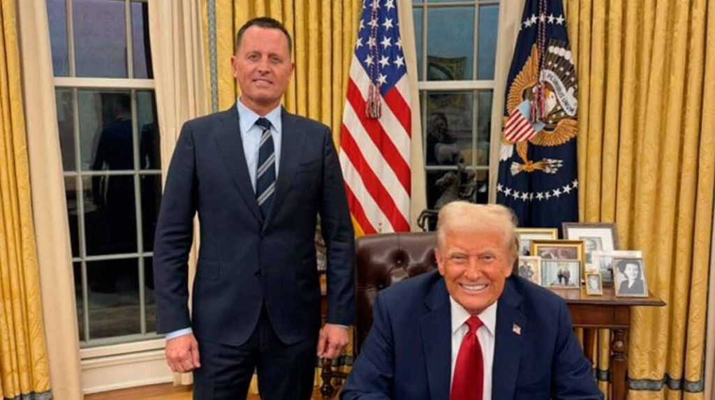 Richard Grenell visita Venezuela en misión especial de Trump