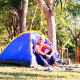 Camping en el Parque Nacional Morrocoy, uno de los destinos más visitados por los amantes de la naturaleza en Venezuela.