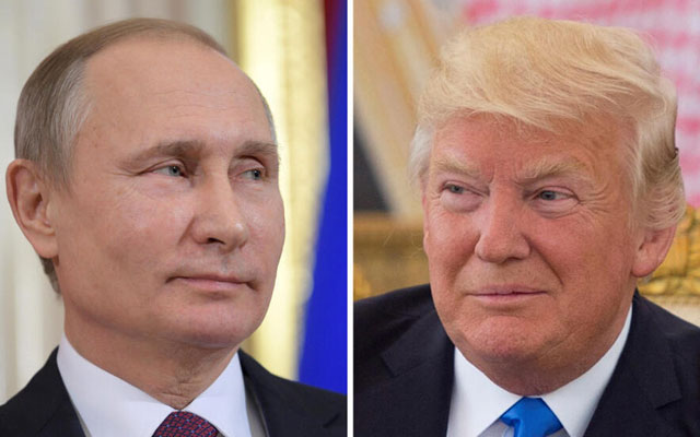 Donald Trump y Vladímir Putin