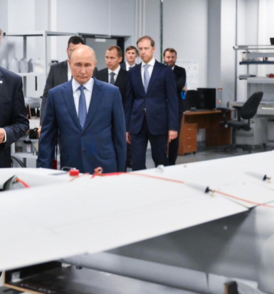 Putin ordena aumentar la producción de drones militares