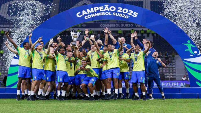 Brasil se corona campeón del Sudamericano Sub-20