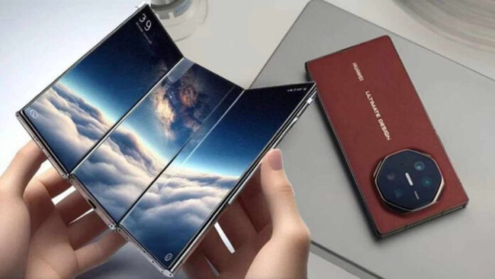 Huawei lanza el primer smartphone con pantalla triple